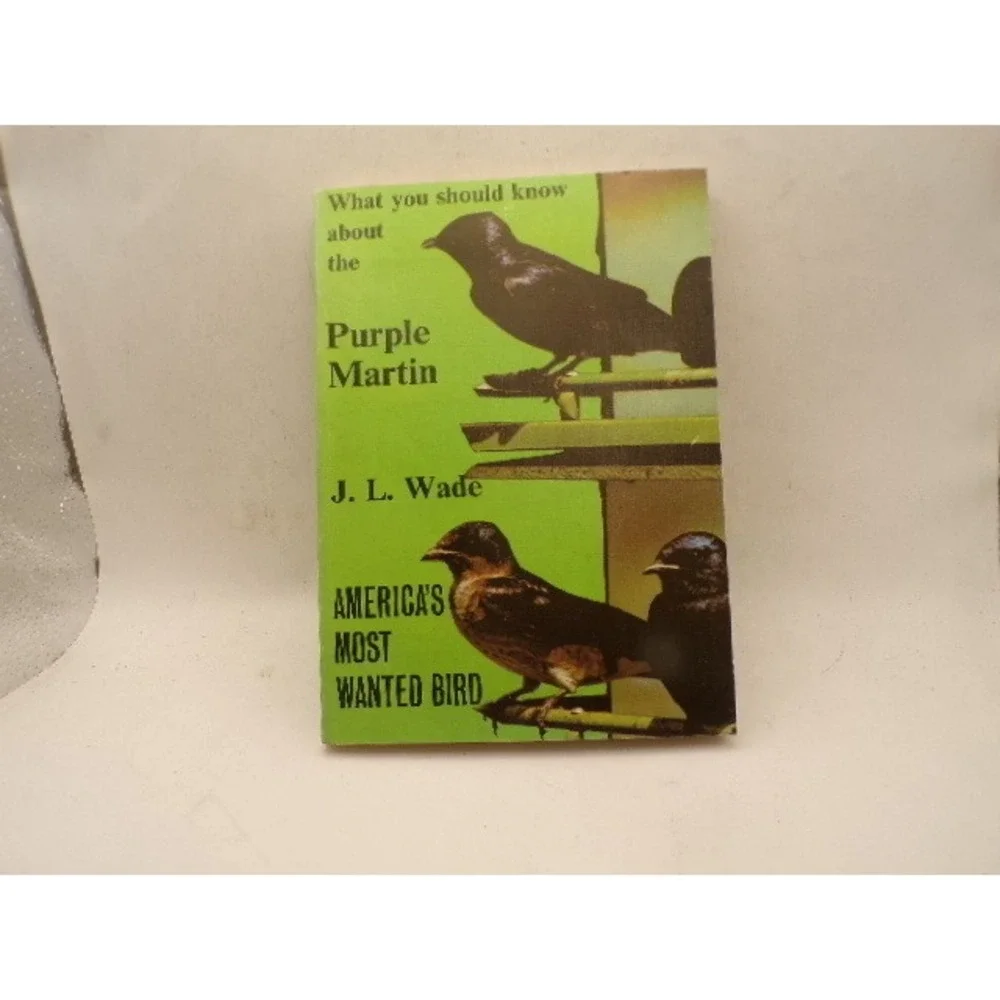 What You Should Know About the Purple Martin J. L. Wade Vintage Paperback Book